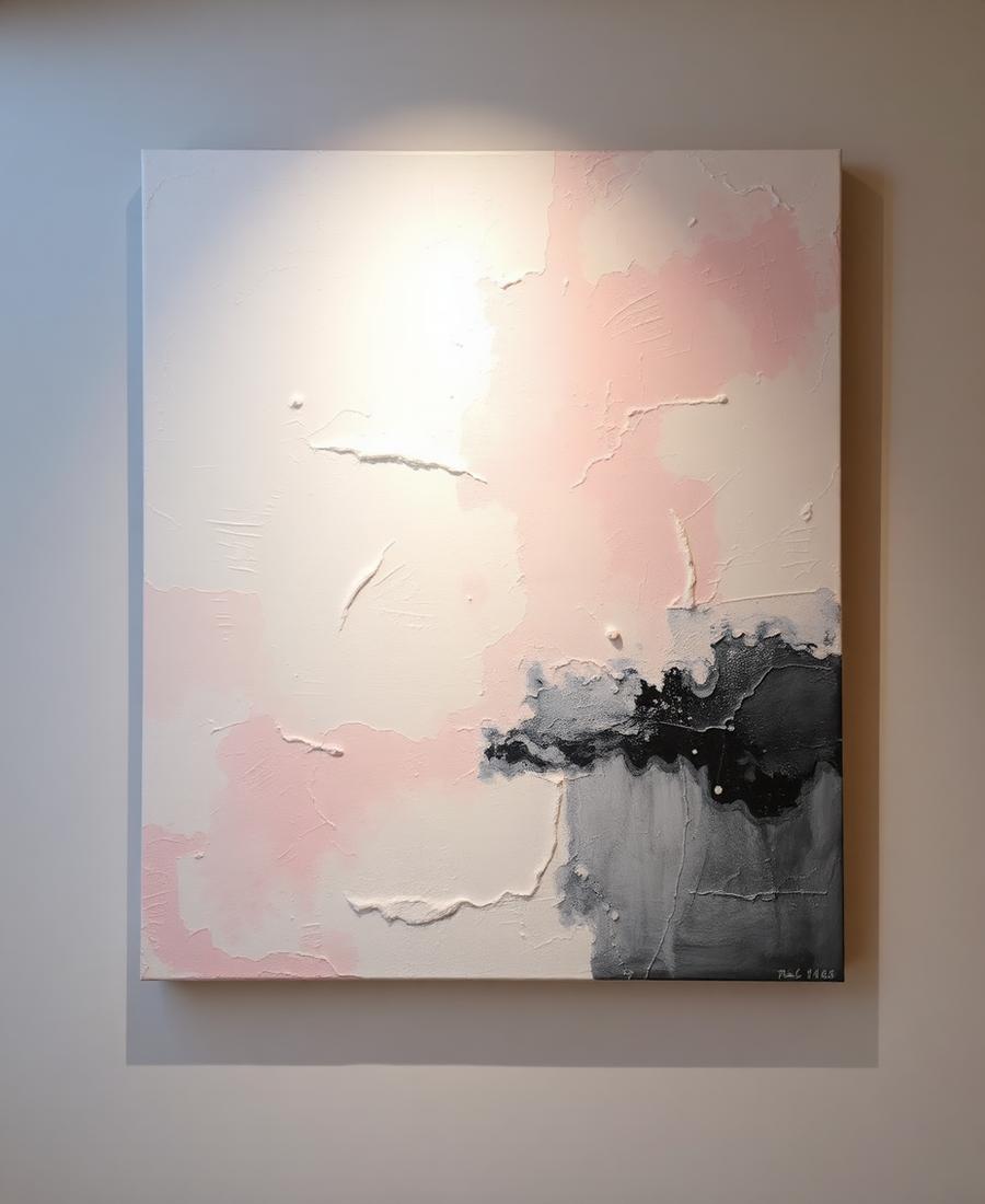 Abstract relief panel — conceptual studio visual